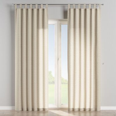 Zasłona na szelkach 1 szt. w kolekcji Linen, tkanina: 392-05