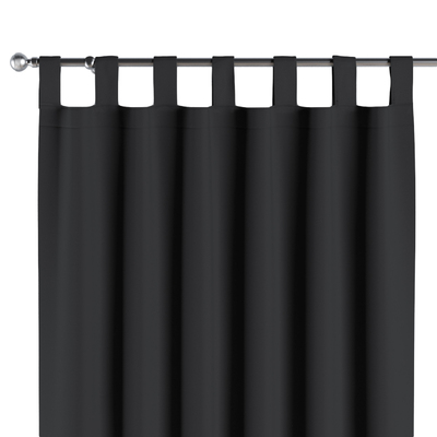 Tab top curtain