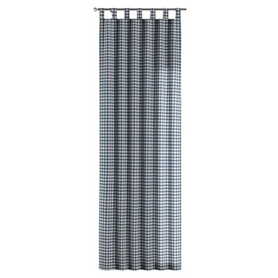 Zasłona na szelkach 1 szt. w kolekcji Quadro, tkanina: 136-01