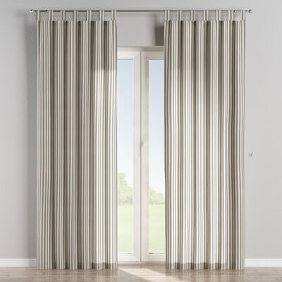Gardin med stropper 1 stk. fra kollektionen Quadro, Stof: 136-02