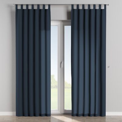 Zasłona na szelkach 1 szt. w kolekcji Quadro, tkanina: 136-04