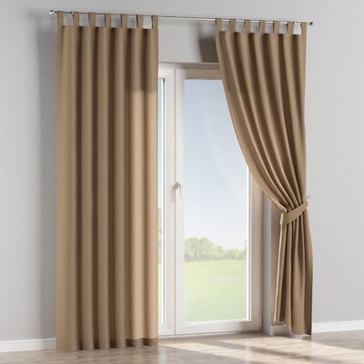 Tab top curtain in collection Quadro, fabric: 136-09