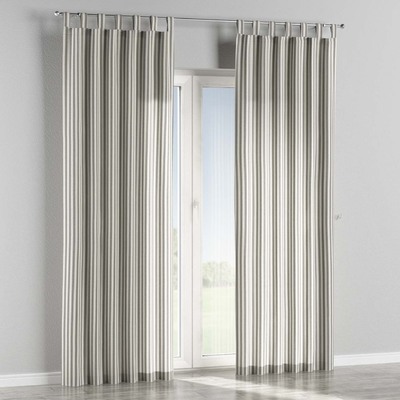 Gardin med stropper 1 stk. fra kollektionen Quadro, Stof: 136-12