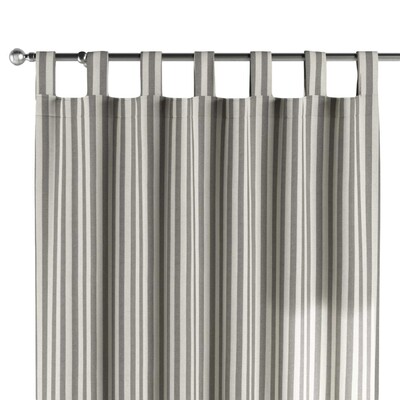 Gardin med stropper 1 stk. fra kollektionen Quadro, Stof: 136-12