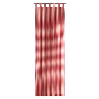Gardin med stropper 1 stk. fra kollektionen Quadro, Stof: 136-16