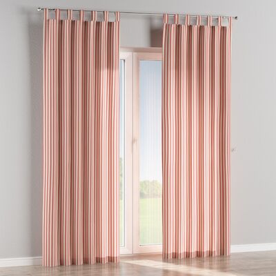 Tab top curtain in collection Quadro, fabric: 136-17