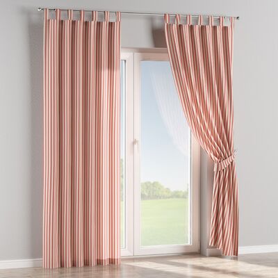 Tab top curtain in collection Quadro, fabric: 136-17