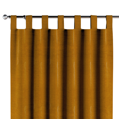 Tab top curtain