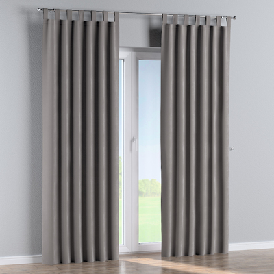 Tab top curtain