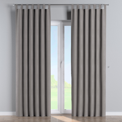 Tab top curtain in collection Velvet, fabric: 704-11