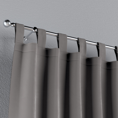 Tab top curtain in collection Velvet, fabric: 704-11
