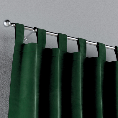Tab top curtain in collection Velvet, fabric: 704-13