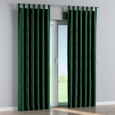 Tab top curtain in collection Velvet, fabric: 704-13