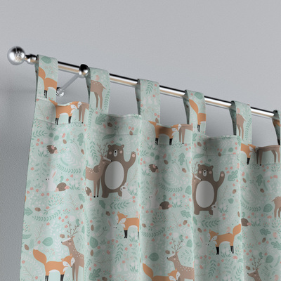 Tab top curtains in collection Magic Collection, fabric: 500-15