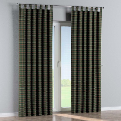 Gardin med stropper 1 stk. fra kollektionen Quadro, Stof: 142-69