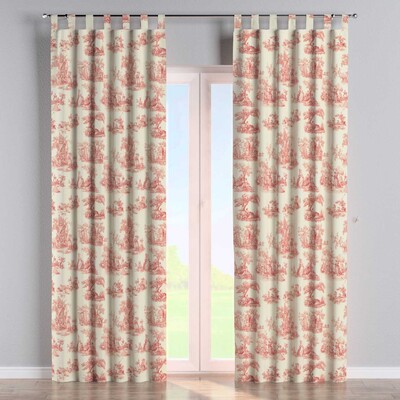 Zasłona na szelkach 1 szt. w kolekcji Avinon, tkanina: 132-15