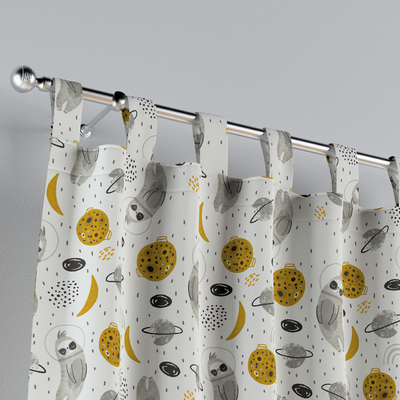 Tab top curtains in collection Magic Collection, fabric: 500-44