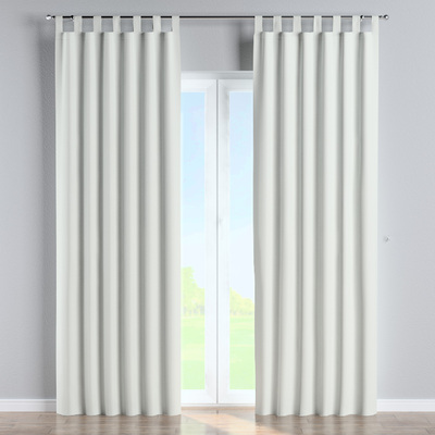 Tab top curtain
