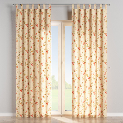 Tab top curtain in collection Londres, fabric: 143-88