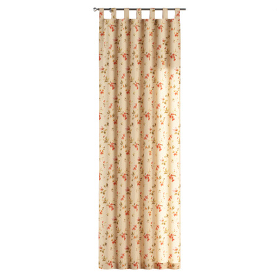Tab top curtain in collection Londres, fabric: 143-88