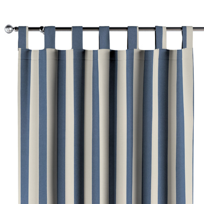 Tab top curtain