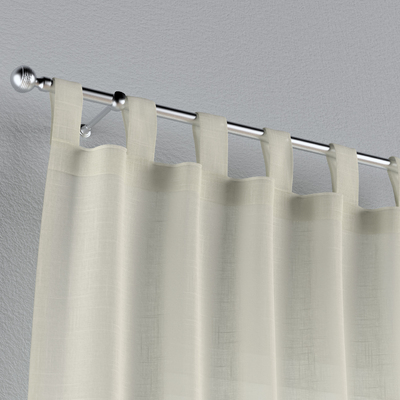 Tab top curtain in collection Romantica, fabric: 128-88