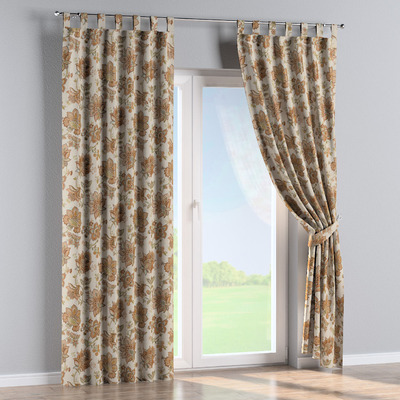 Gordijn met lussen van de collectie Intenso Premium, Stof: 144-27