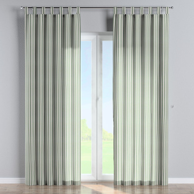 Gardin med stropper 1 stk. fra kollektionen Quadro, Stof: 144-35