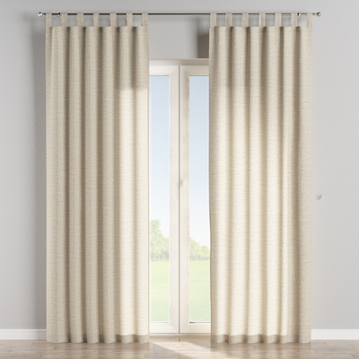 Zasłona na szelkach 1 szt. w kolekcji Linen, tkanina: 392-10