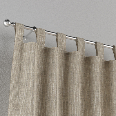 Zasłona na szelkach 1 szt. w kolekcji Linen, tkanina: 392-10