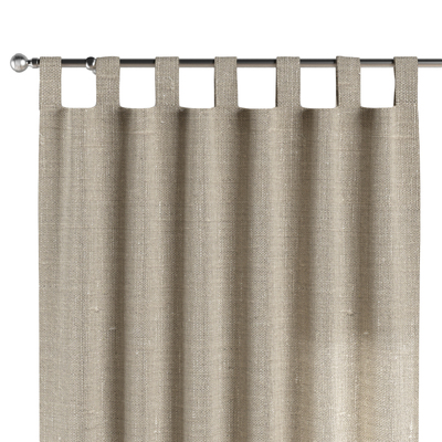 Zasłona na szelkach 1 szt. w kolekcji Linen, tkanina: 392-10
