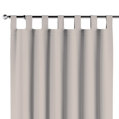Tab top curtain