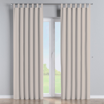 Tab top curtain