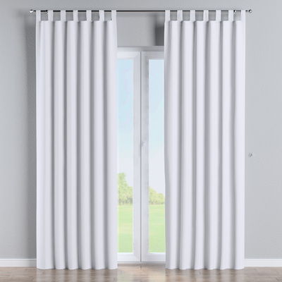 Tab top curtain