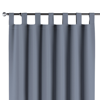 Tab top curtain