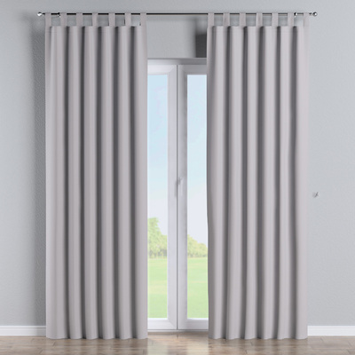 Tab top curtain