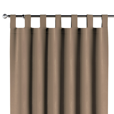 Tab top curtain