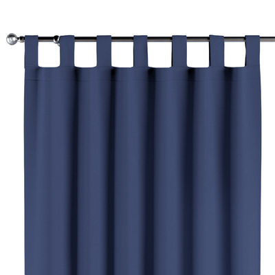 Tab top curtain