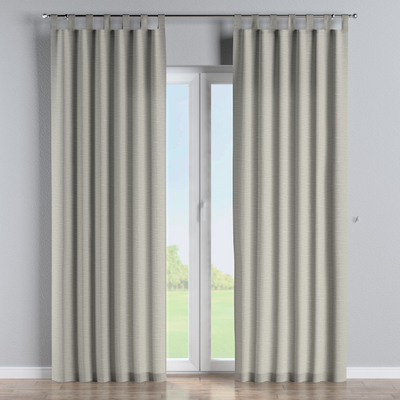 Tab top curtain