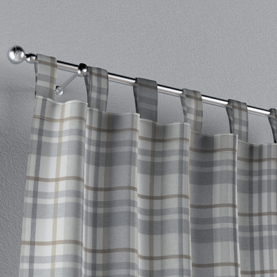 Tab top curtain in collection Scotti, fabric: 144-48