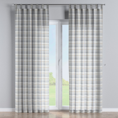 Tab top curtain