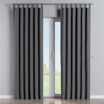 Tab top curtain