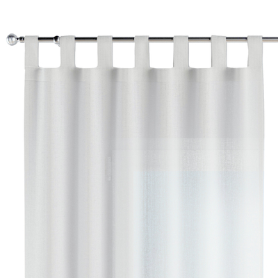 Tab top curtain