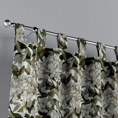 Rideau à pattes 1 pièce dans la collection Botanic Viscose, Tissu: 145-20