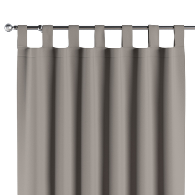 Tab top curtain