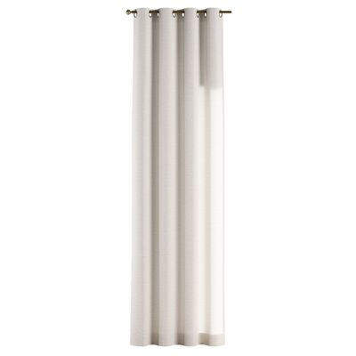 Eyelet curtain in collection Linen, fabric: 392-04