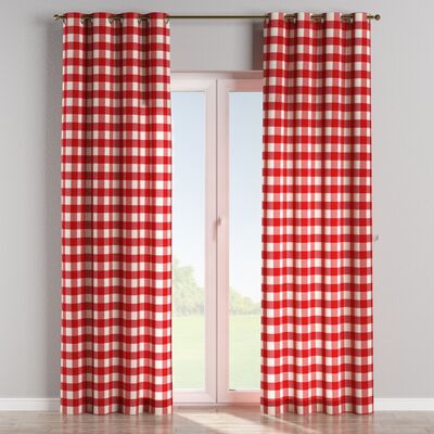Zasłona na kółkach 1 szt. w kolekcji Quadro, tkanina: 136-18