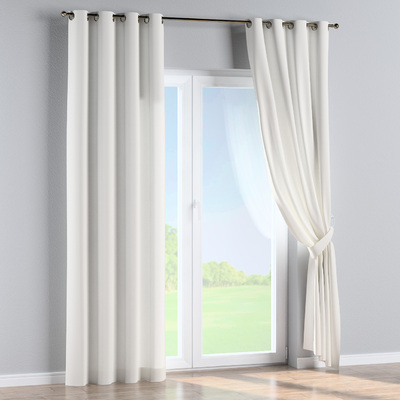 Zasłona na kółkach 1 szt. w kolekcji Cotton Panama, tkanina: 702-49