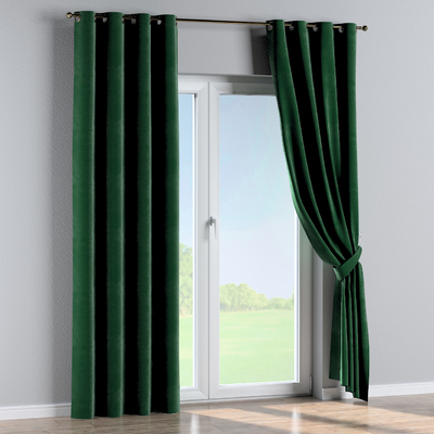 Zasłona na kółkach 1 szt. w kolekcji Velvet, tkanina: 704-13