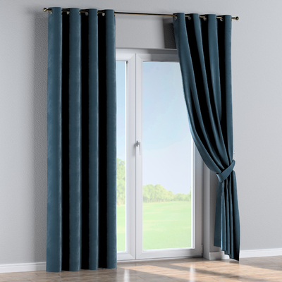 Ösenschal von der Kollektion Velvet, Stoff: 704-16